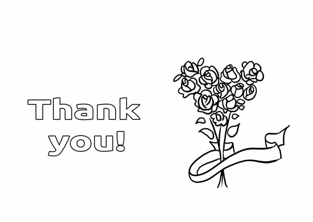 Thank You Coloring Pages 21