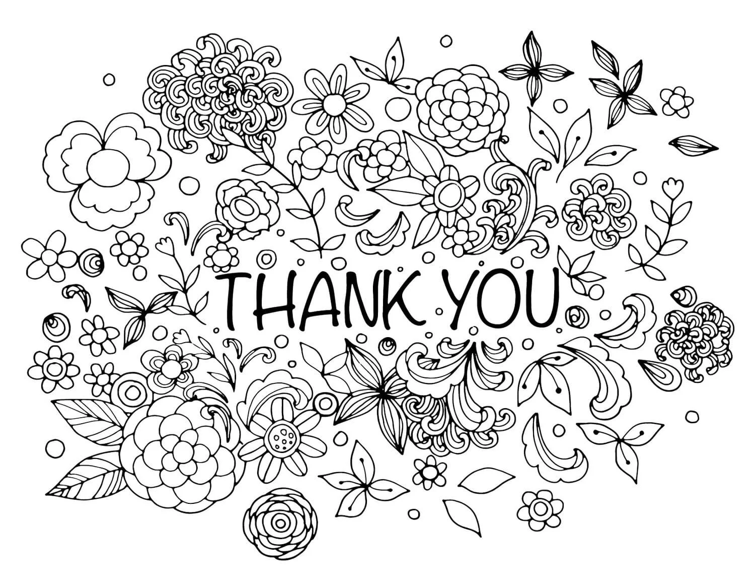 Thank You Coloring Pages 32