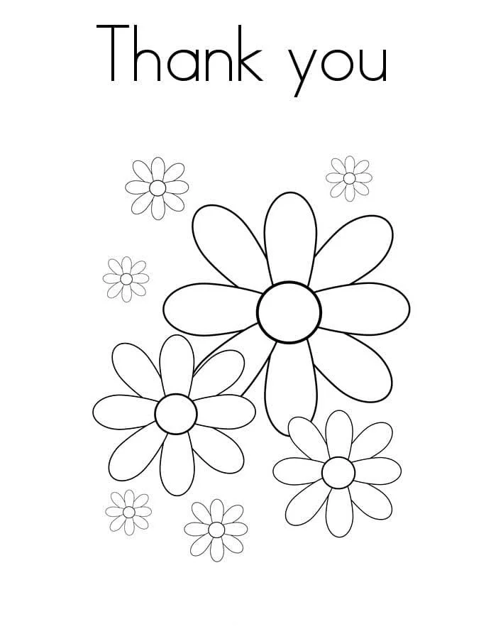 Thank You Coloring Pages 34