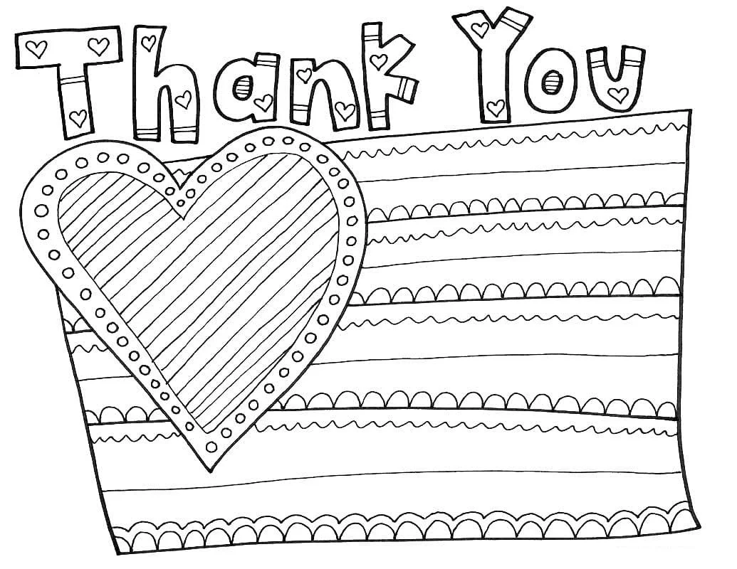 Thank You Coloring Pages 39