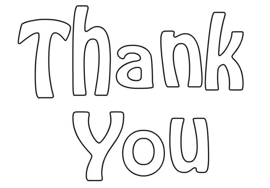 Thank You Coloring Pages 56