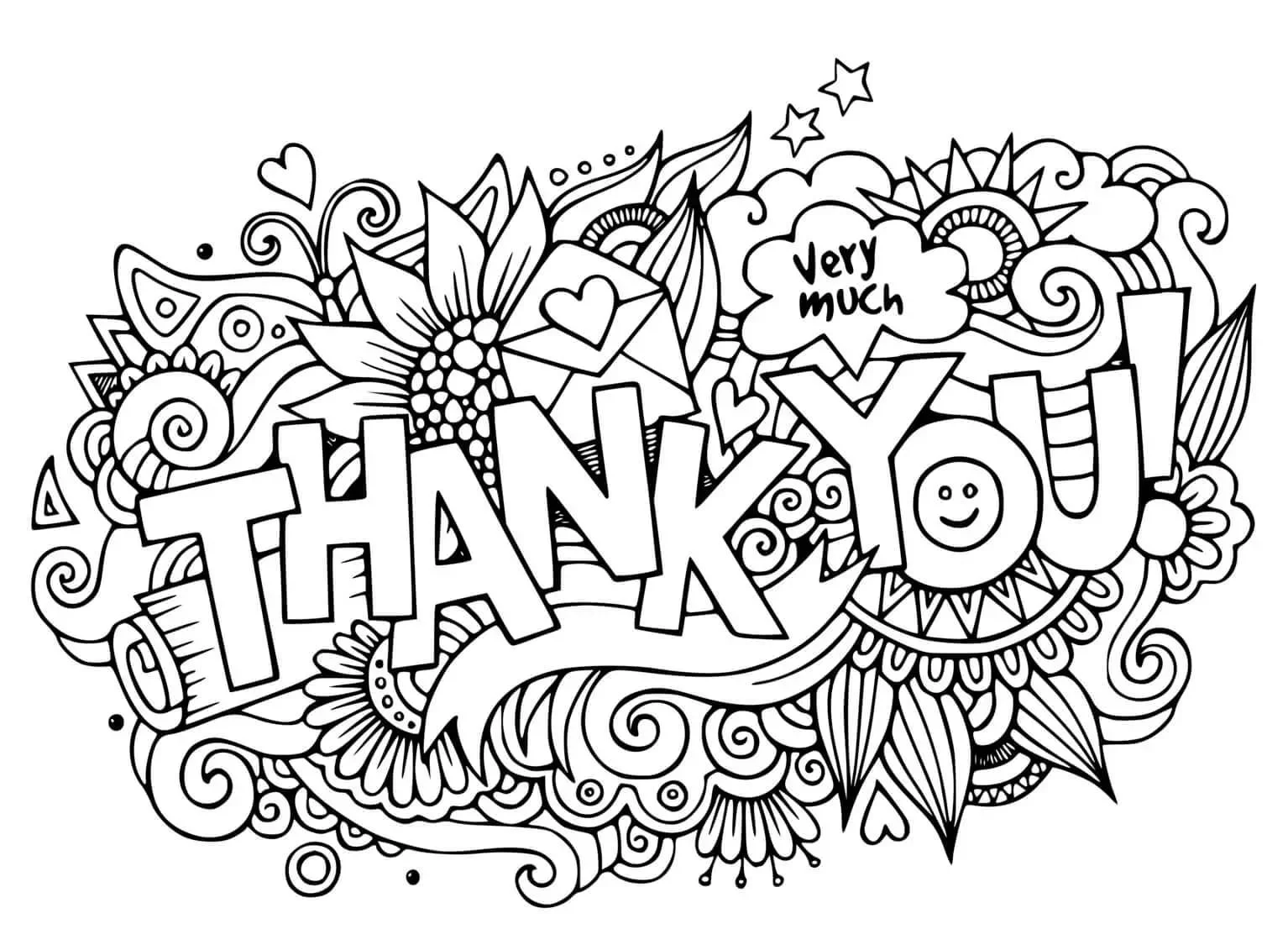 Thank You Coloring Pages 63