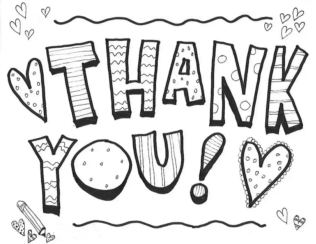 Thank You Coloring Pages 72
