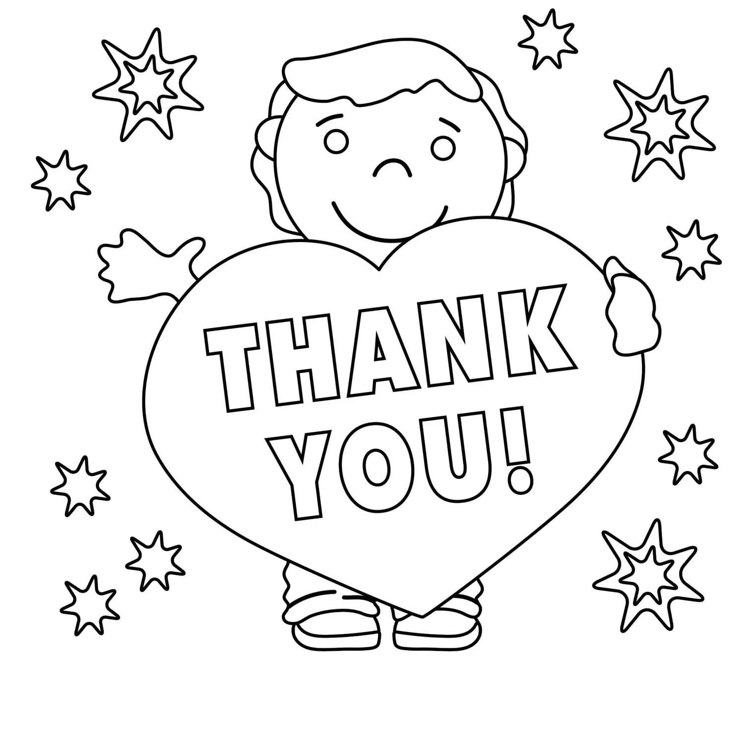 Thank You Coloring Pages 8