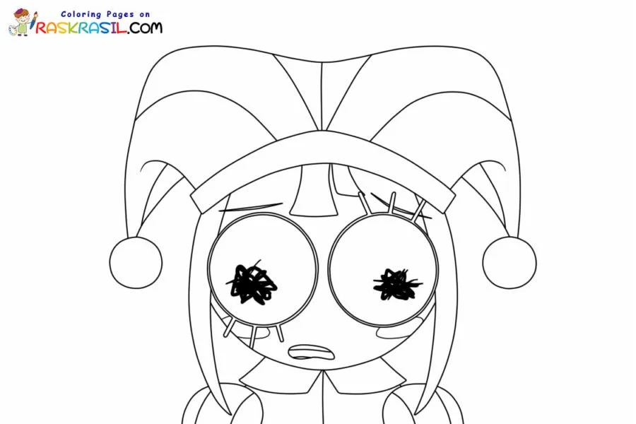 The Amazing Digital Circus Coloring Pages 11