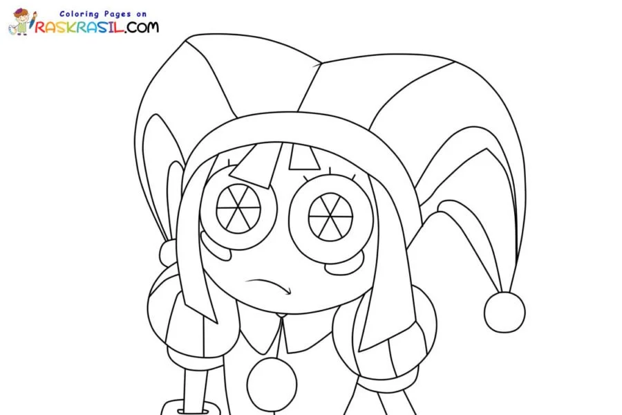 The Amazing Digital Circus Coloring Pages 16