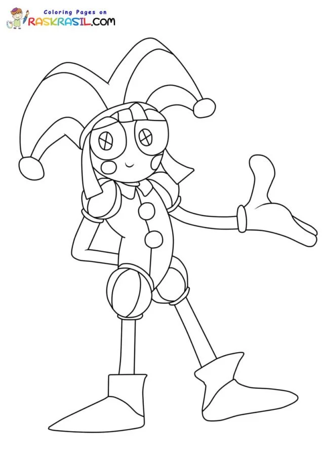 Desenhos de The Amazing Digital Circus Para Colorir