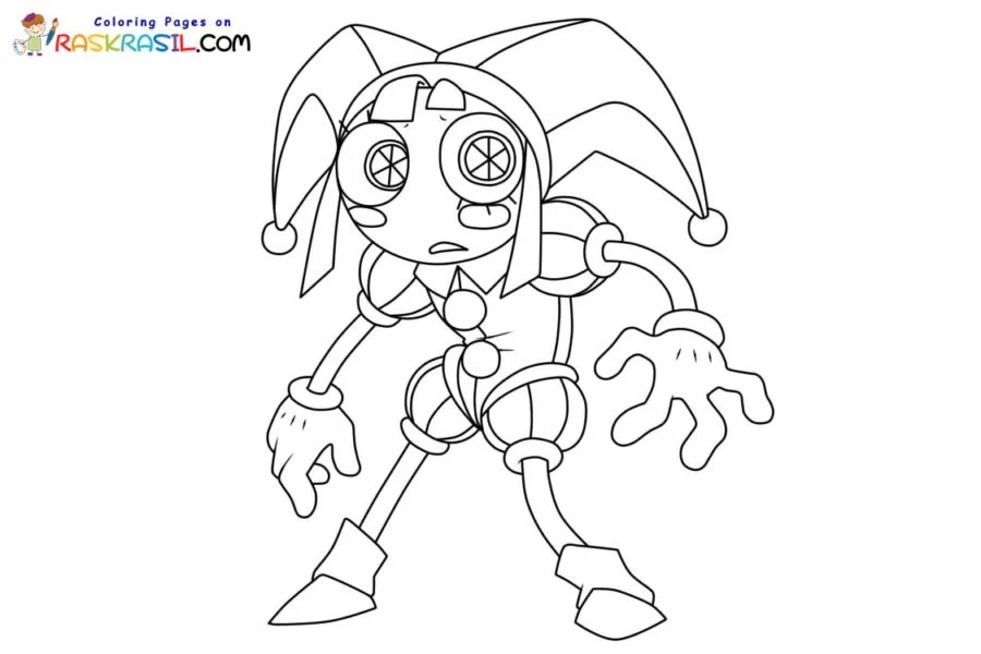 The Amazing Digital Circus Coloring Pages 4