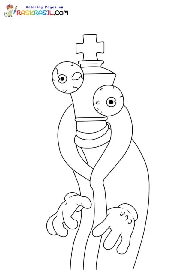 The Amazing Digital Circus Coloring Pages 7