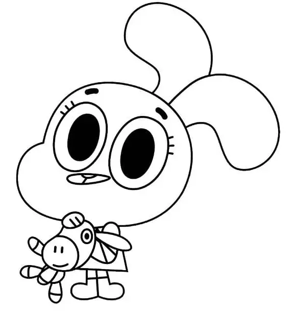 El Asombroso Mundo De Gumball Para Colorear