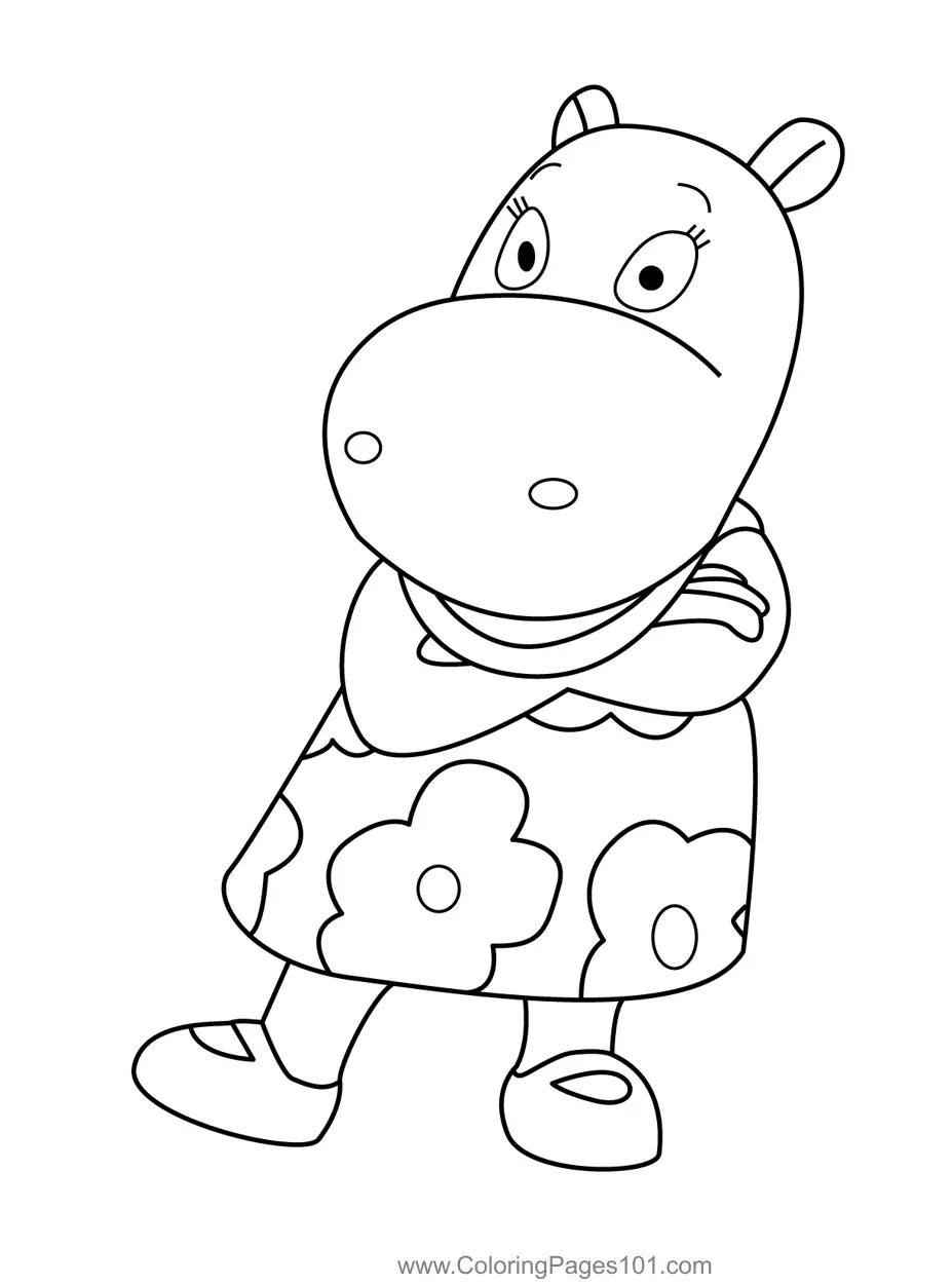 The Backyardigans Coloring Pages 9