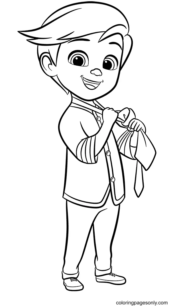 Die Boss Baby Ausmalbilder 13