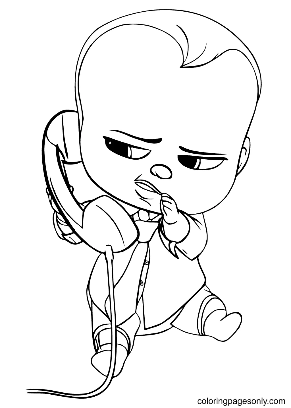 Die Boss Baby Ausmalbilder 18
