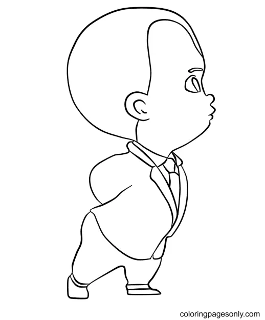 Die Boss Baby Ausmalbilder 21