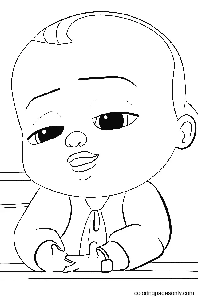 Die Boss Baby Ausmalbilder 26