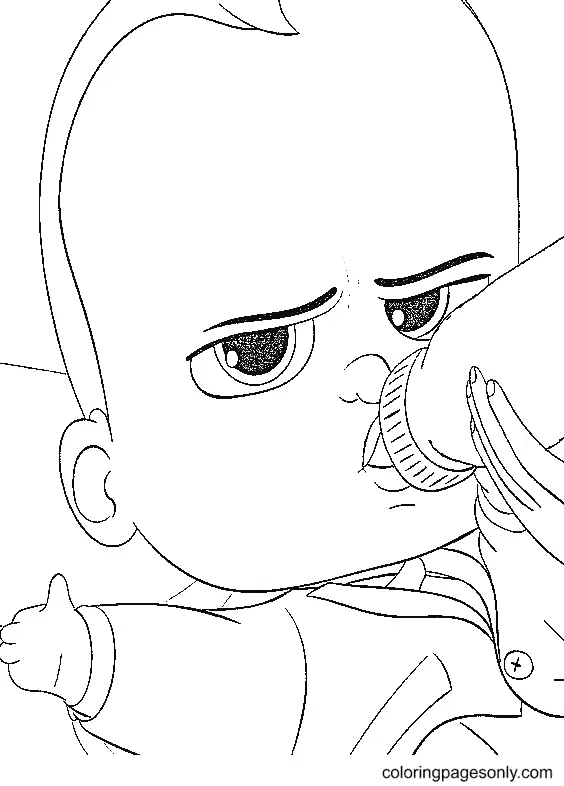 Die Boss Baby Ausmalbilder 30