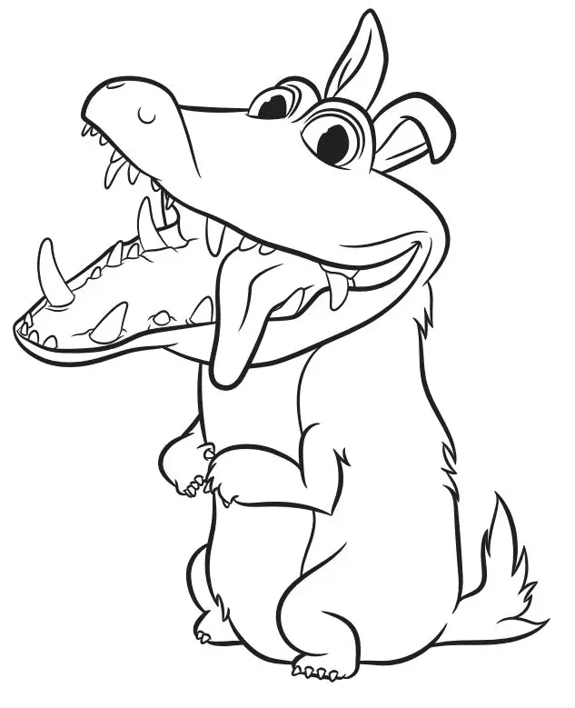 The Croods Coloring Pages 13