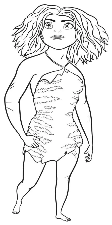 The Croods Coloring Pages 2