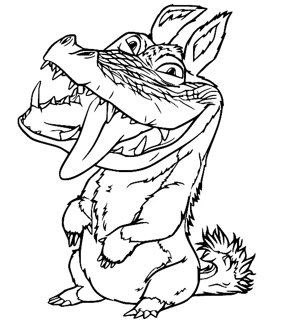 The Croods Coloring Pages 21