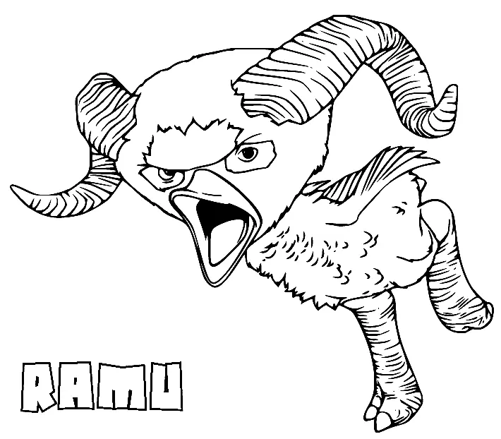 The Croods Coloring Pages 22