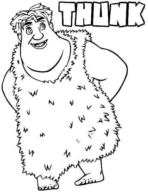 The Croods Coloring Pages 29