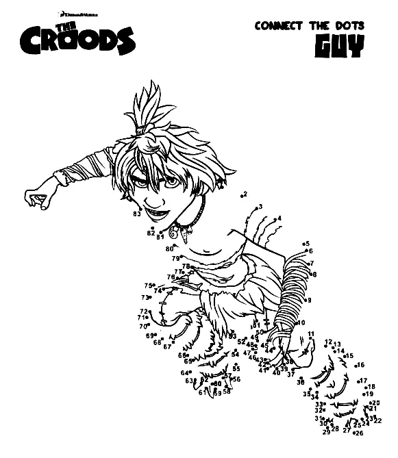 The Croods Coloring Pages 39