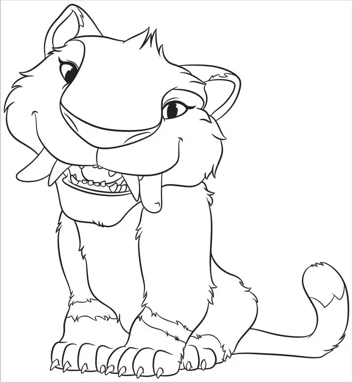 The Croods Coloring Pages 7