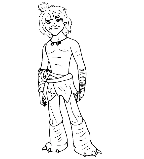 The Croods Coloring Pages 9