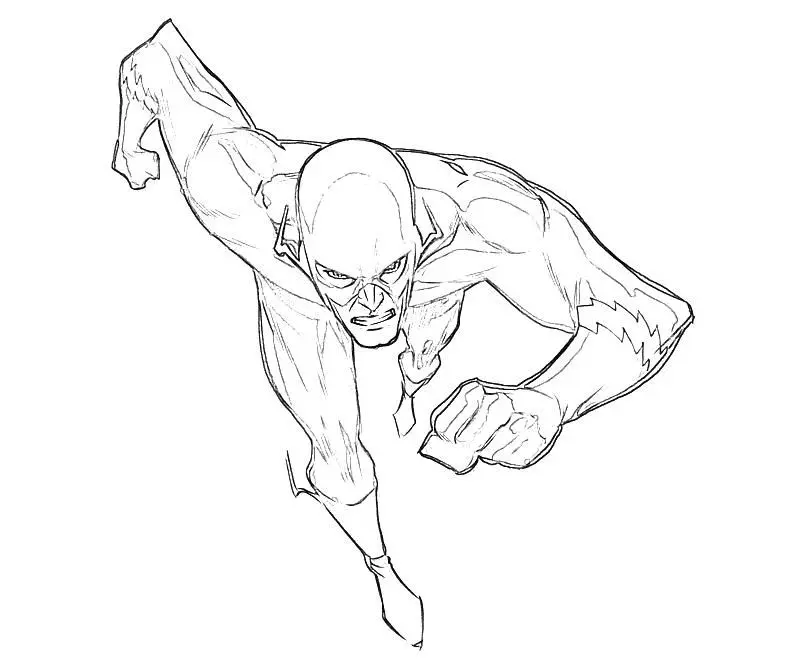 The Flash Coloring Pages 67