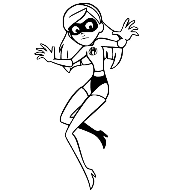Los Increibles Para Colorear 44