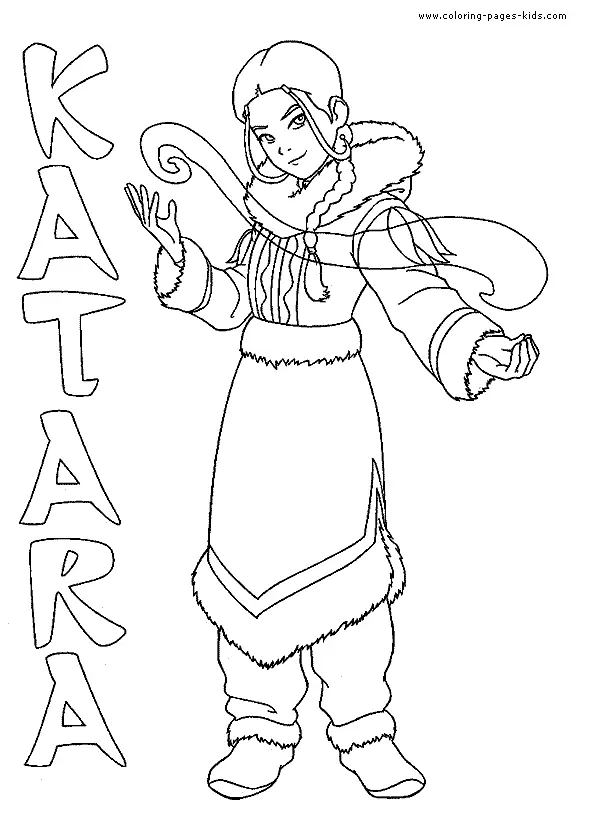 Die Legende von Korra Ausmalbilder 12