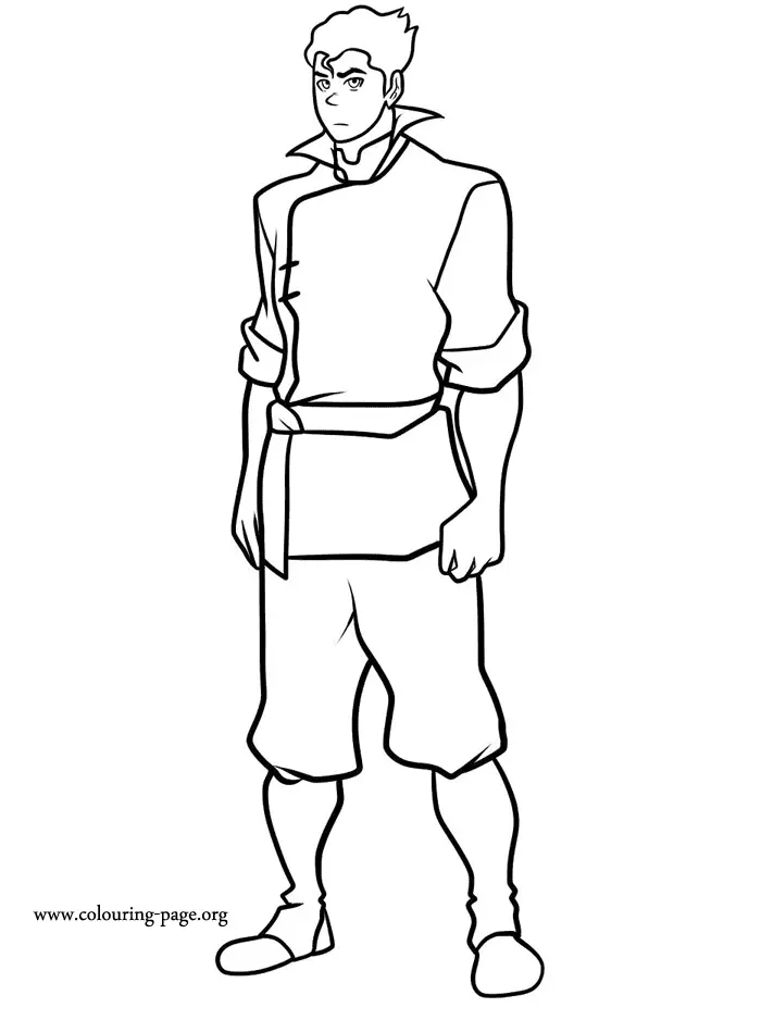 Die Legende von Korra Ausmalbilder 13