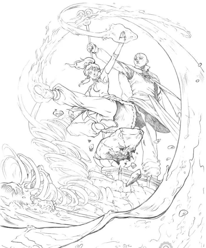 Die Legende von Korra Ausmalbilder 25