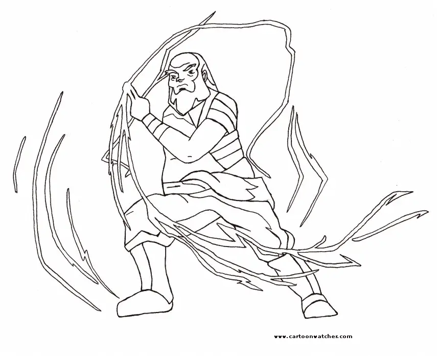 Die Legende von Korra Ausmalbilder 30