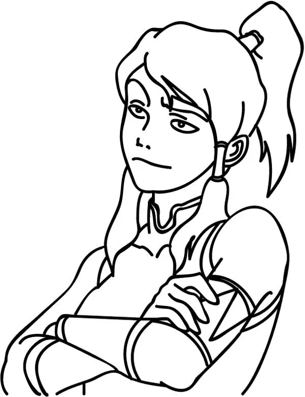 Die Legende von Korra Ausmalbilder 5