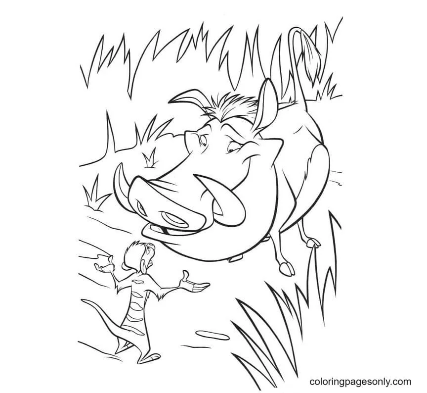 Desenhos do Rei Leao para colorir 47