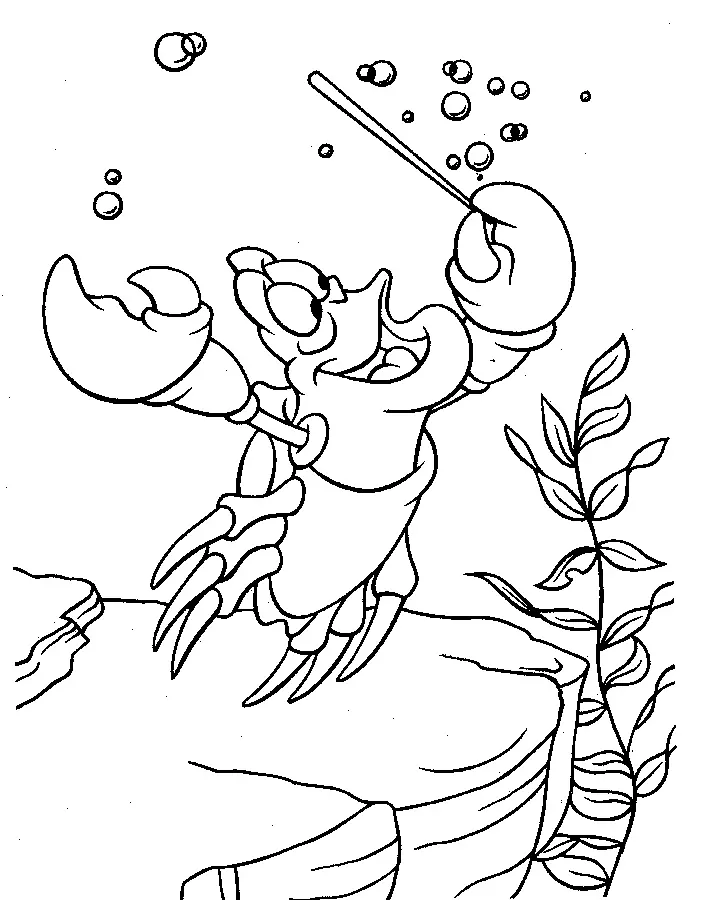 The Little Mermaid Coloring Pages 50