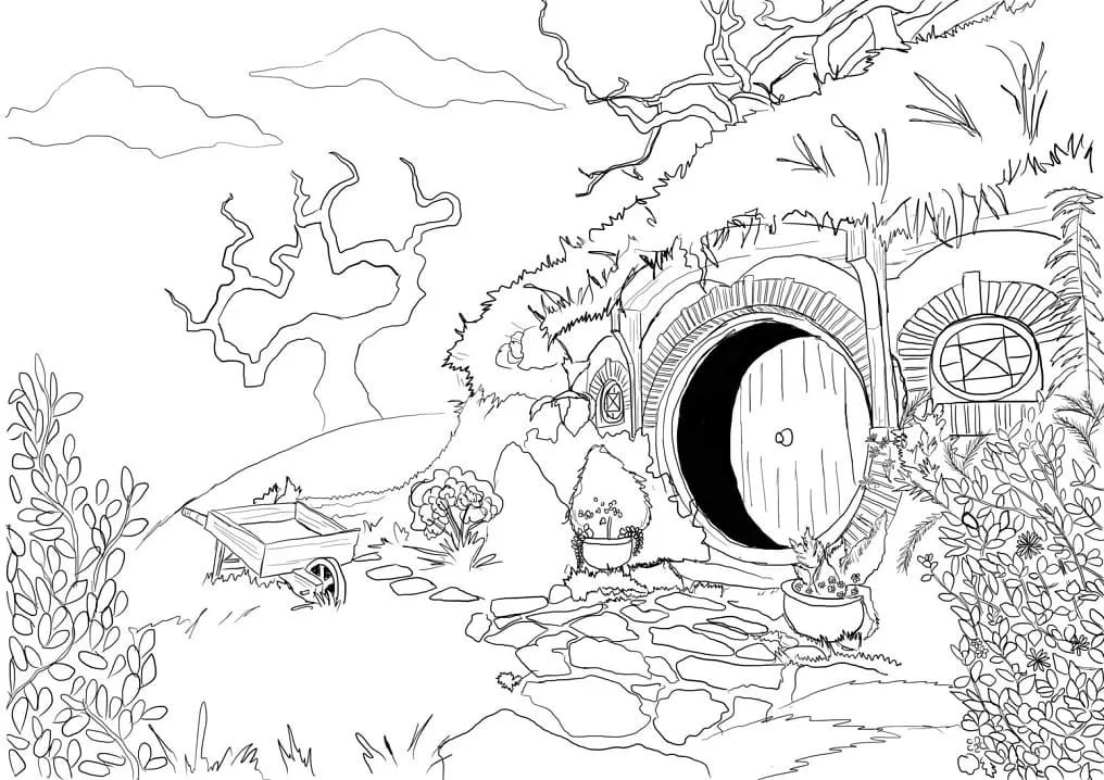 The Lord of the Rings Coloring Pages 104