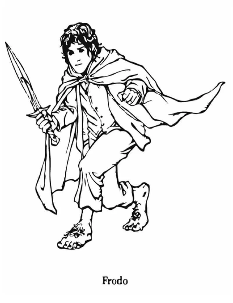 The Lord of the Rings Coloring Pages 117