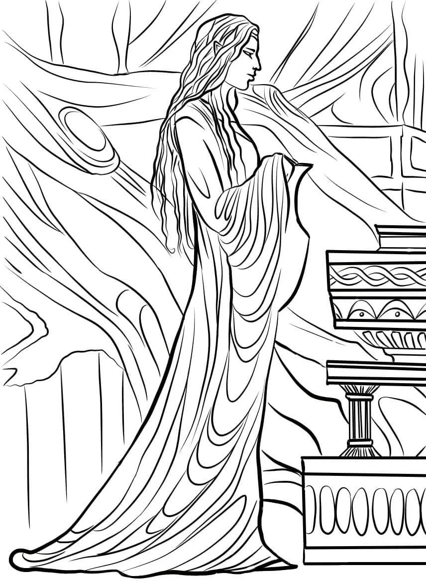 The Lord of the Rings Coloring Pages 166