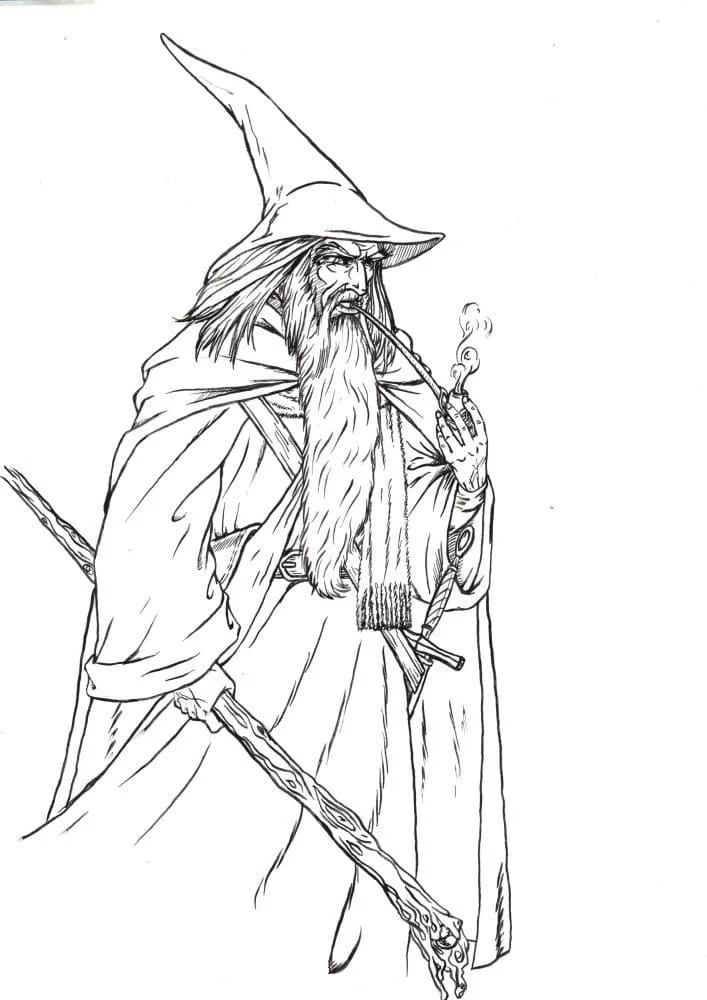 The Lord of the Rings Coloring Pages 171