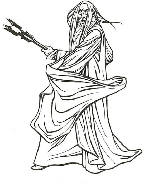 The Lord of the Rings Coloring Pages 177