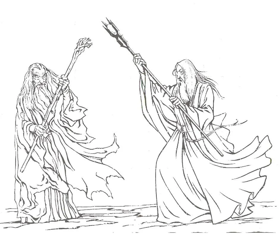 The Lord of the Rings Coloring Pages 189