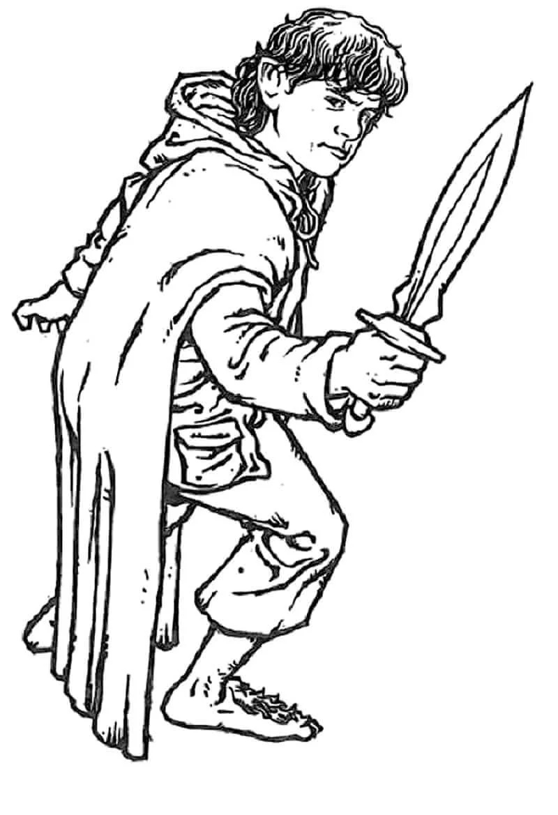 The Lord of the Rings Coloring Pages 26