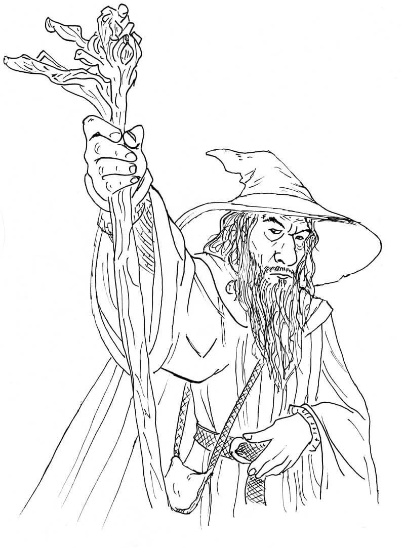 The Lord of the Rings Coloring Pages 30