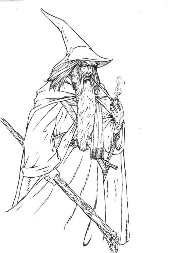 The Lord of the Rings Coloring Pages 44