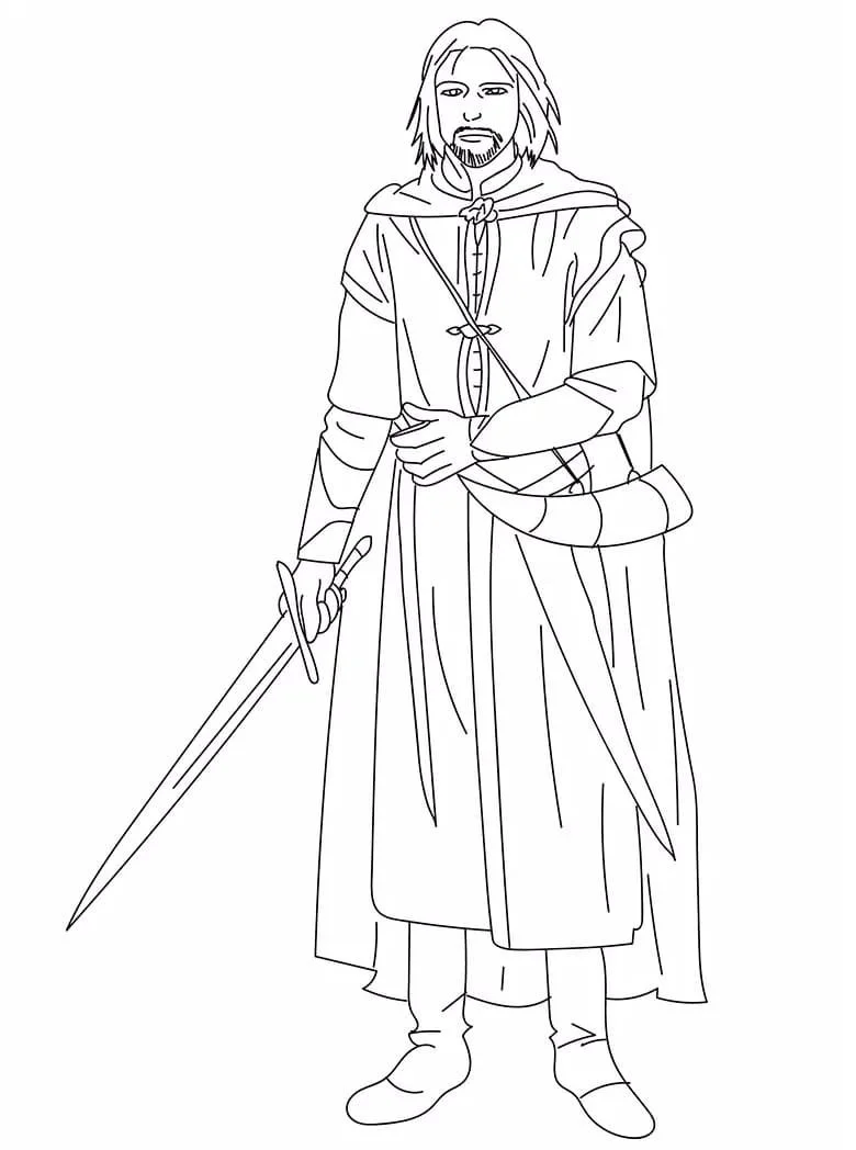 The Lord of the Rings Coloring Pages 54