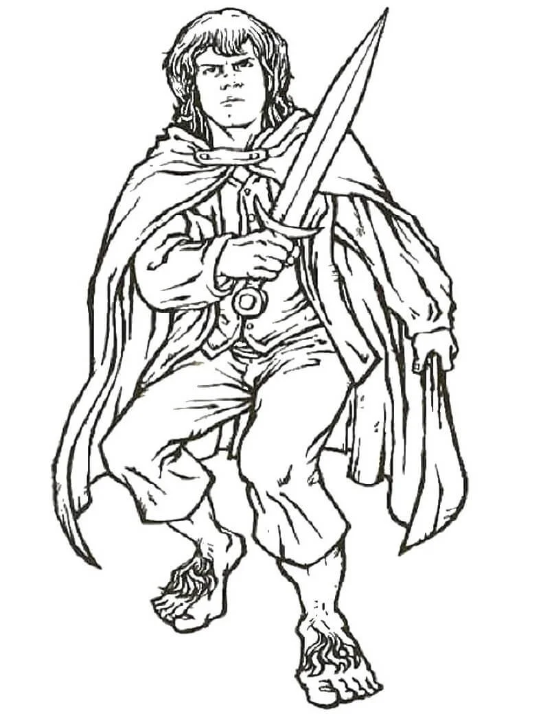 The Lord of the Rings Coloring Pages 56