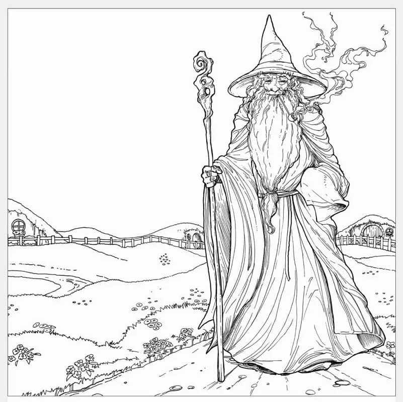 The Lord of the Rings Coloring Pages 70