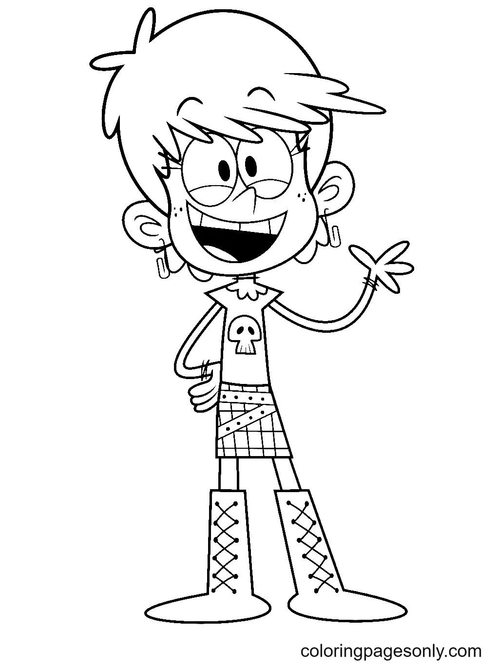 The Loud House Para Colorear 1